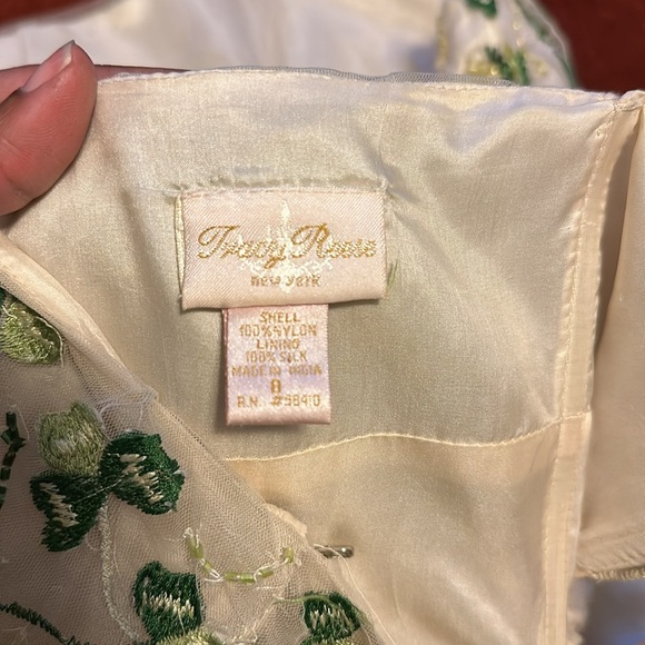 Strapless Beaded Top with Satin Banding - Picture 13 of 14